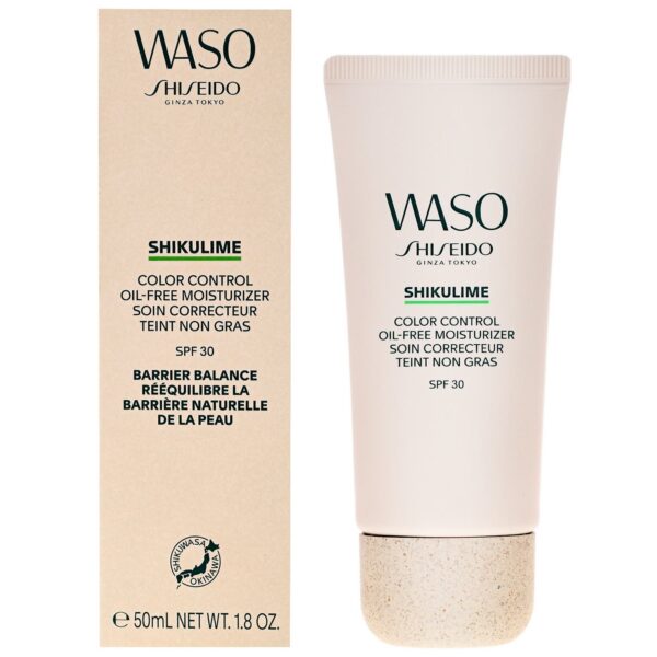 Shiseido Treatments Waso: SHIKULIME Color Control Oil-Free Moisturizer SPF30 50ml — изображение 3
