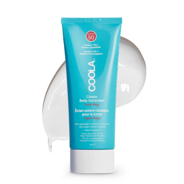 Coola Body Care Classic Body Sunscreen Lotion SPF50 Guava Mango 148ml — изображение 5