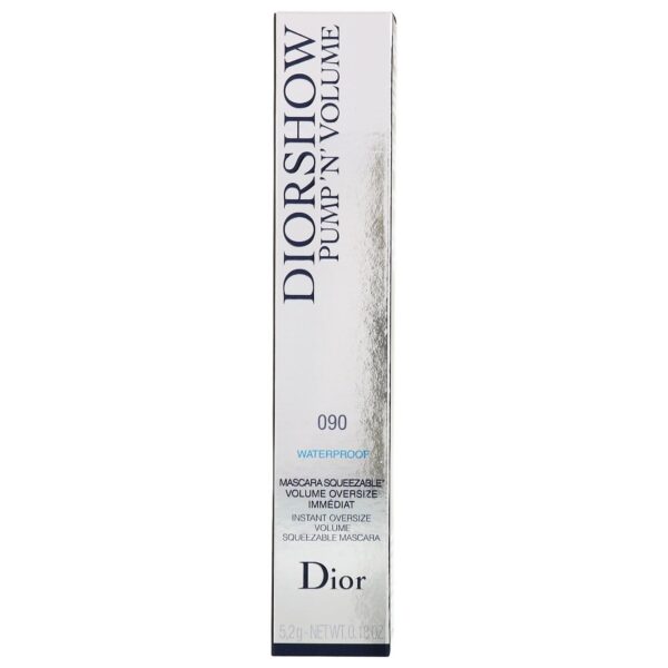 Dior Diorshow Pump 'N' Volume Waterproof Mascara 090 Black Pump 5.2g - Image 2