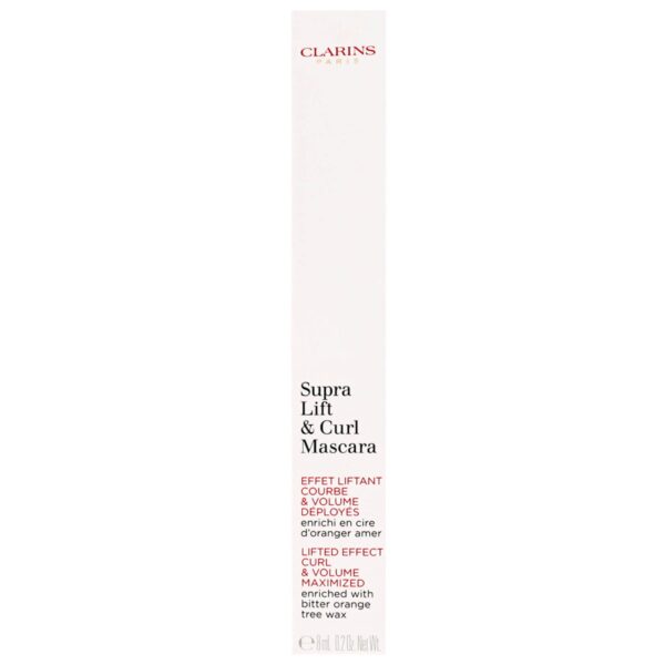 Clarins Supra Lift & Curl Mascara 01 Intense Black 8ml / 0.2 oz. — изображение 2