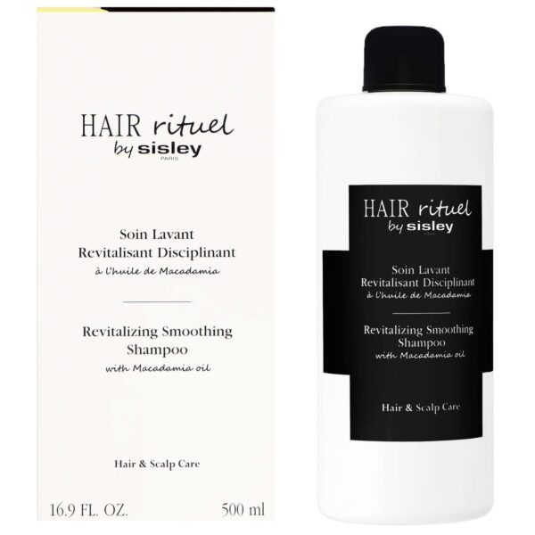 Hair Rituel by Sisley Cleansing & Detangling Revitalizing Smoothing Shampoo With Macadamia Oil 500ml — изображение 3