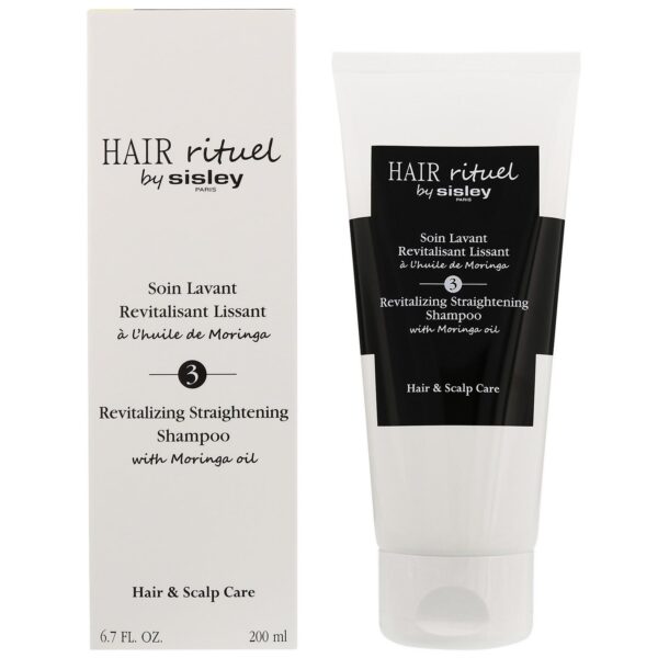 Hair Rituel by Sisley Cleansing & Detangling Revitalizing Straightening Shampoo With Moringa Oil 200ml — изображение 3
