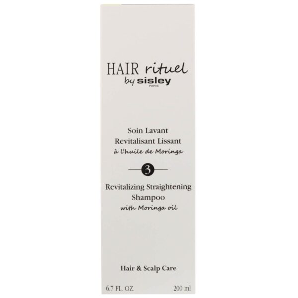 Hair Rituel by Sisley Cleansing & Detangling Revitalizing Straightening Shampoo With Moringa Oil 200ml — изображение 2