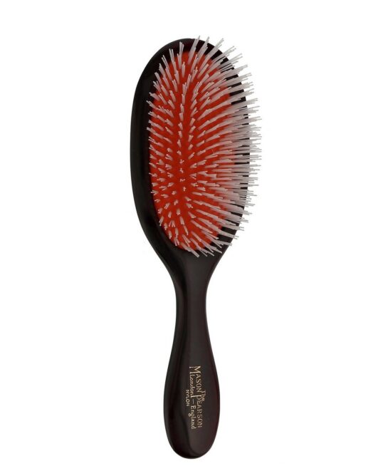 Mason Pearson Nylon Handy Brush Dark Ruby N3
