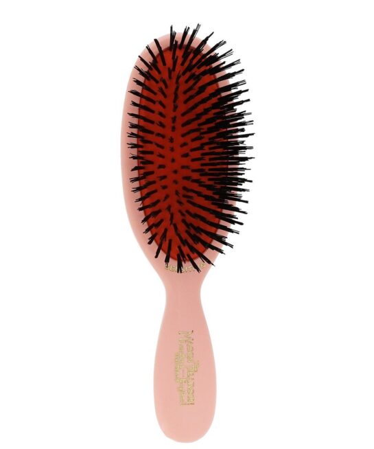 Mason Pearson Pure Boar Bristle Pocket Sensitive Brush Pink SB4