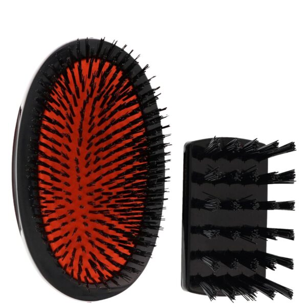 Mason Pearson Pure Boar Bristle Medium Military Sensitive Brush Dark Ruby SB2M — изображение 2