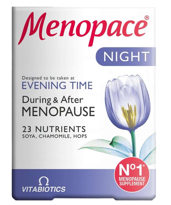 Vitabiotics Menopace Night Tablets x 30