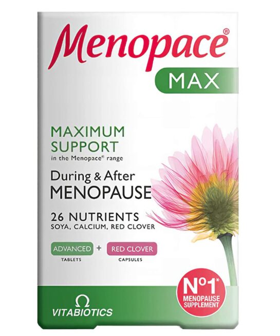 Vitabiotics Menopace Max Capsules & Tablets x 84