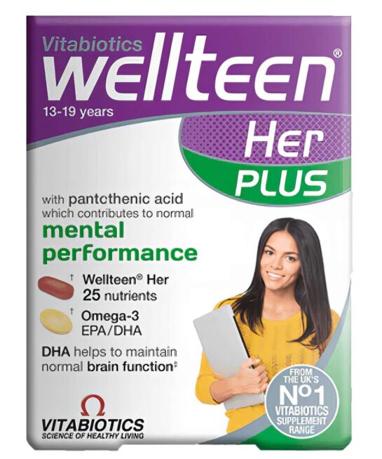 Vitabiotics Wellteen Her Plus x 56 Tablets
