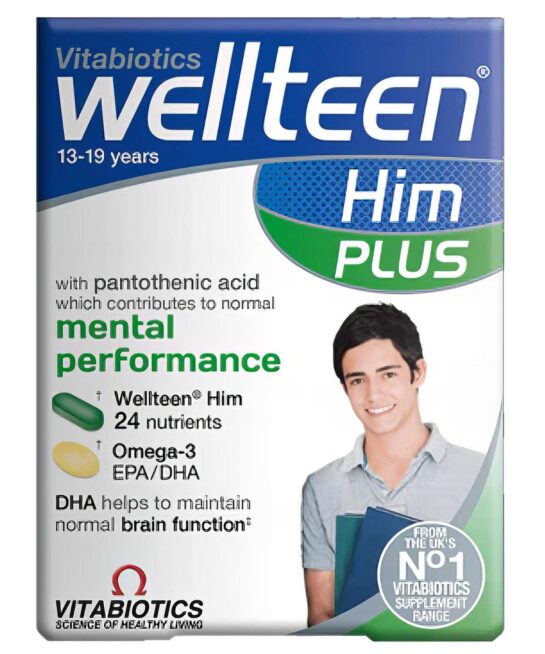 Vitabiotics Wellteen Him Plus x 56 Tablets