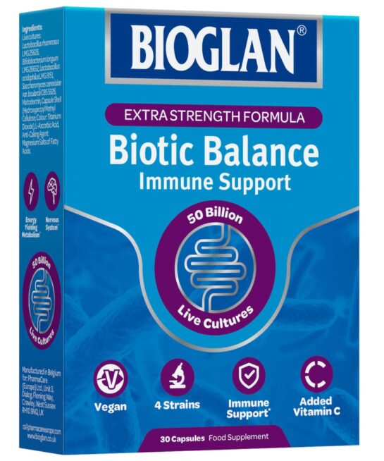 Bioglan Biotic Balance Immune Support Extra Strength Capsules x 30
