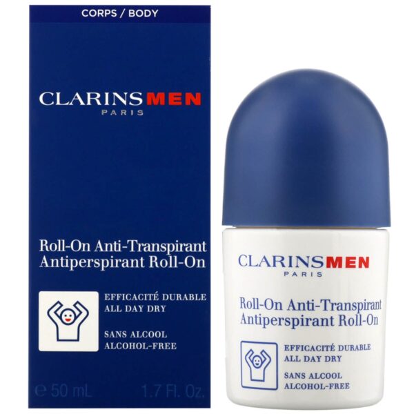 Clarins Men Antiperspirant Deodorant Roll-On 50ml / 1.7 fl.oz. — изображение 2
