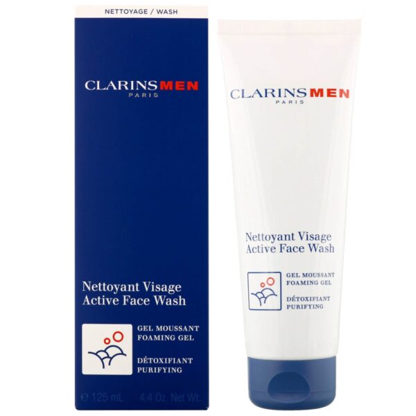 Clarins Men Active Face Wash 125ml / 4.4 oz. — изображение 2