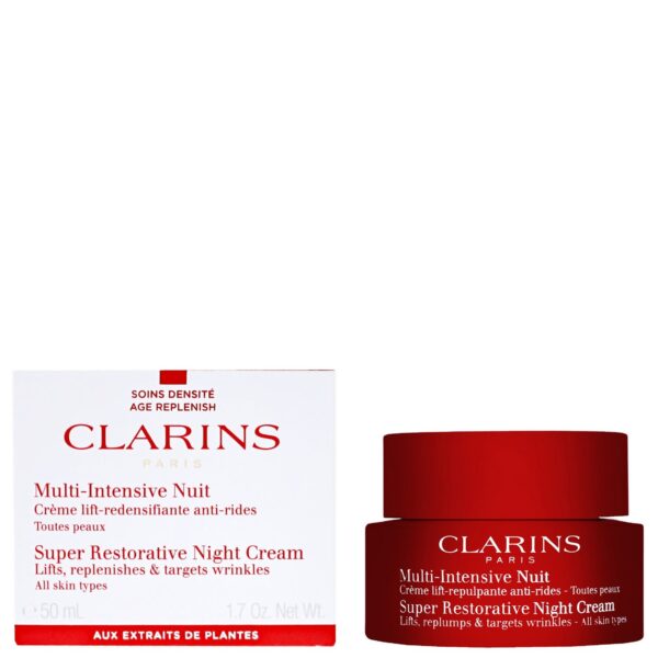 Clarins Super Restorative Night Cream for All Skin Types 50ml / 1.6 fl.oz. — изображение 3