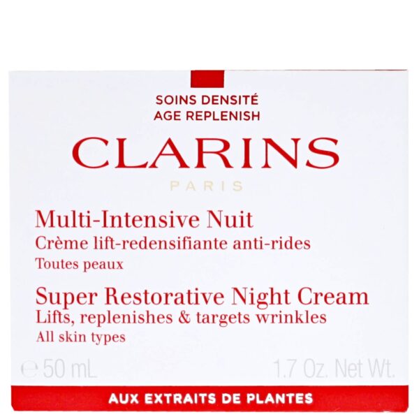 Clarins Super Restorative Night Cream for All Skin Types 50ml / 1.6 fl.oz. — изображение 2