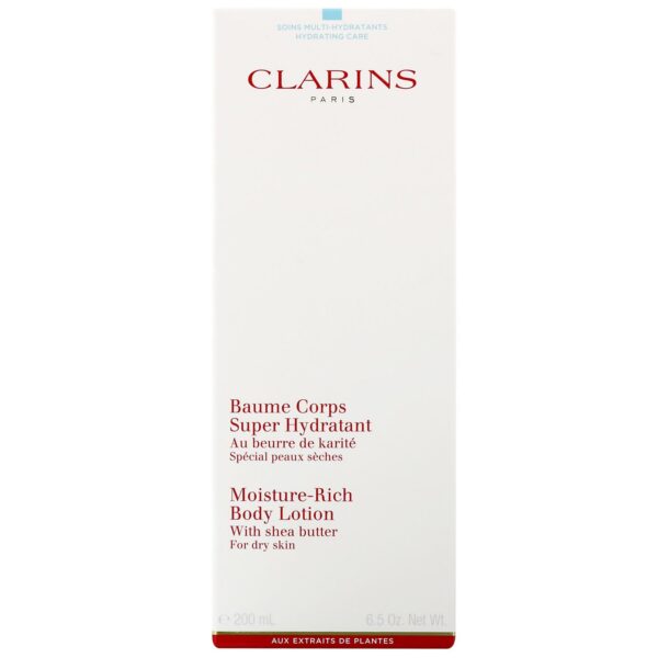 Clarins Body Moisturisers Moisture-Rich Body Lotion with Shea Butter for Dry Skin 200ml / 6.5 oz. — изображение 3