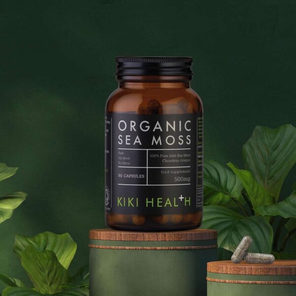 KIKI Health Immune Health Organic Irish Sea Moss 90 Vegicaps — изображение 3