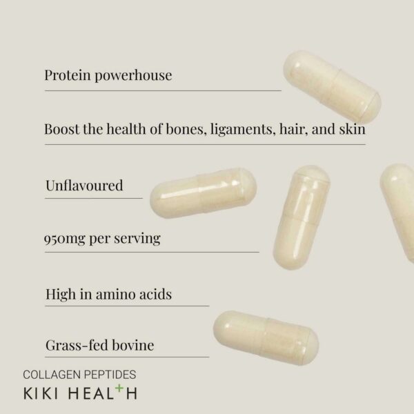 KIKI Health Bones & Joints Bovine Collagen Peptides 150 Vegicaps — изображение 2