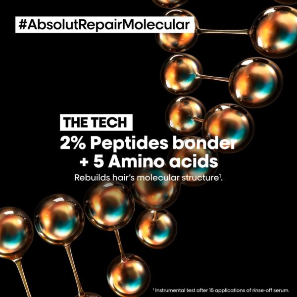 L'Oréal Professionnel SERIE EXPERT Absolut Repair Molecular Rinse-Off Serum 250ml — изображение 5