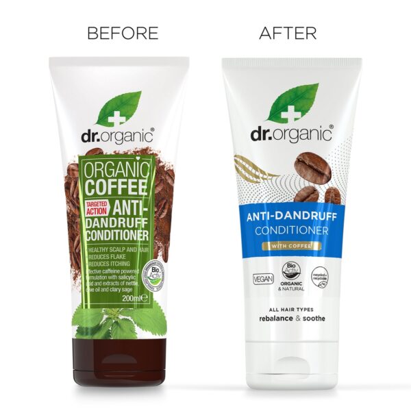 dr.organic Coffee Anti-Dandruff Conditioner 200ml — изображение 3