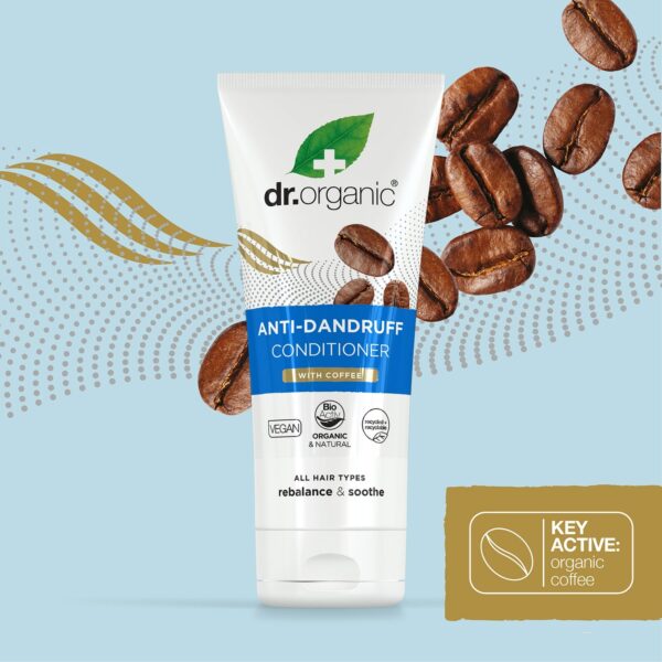 dr.organic Coffee Anti-Dandruff Conditioner 200ml — изображение 4