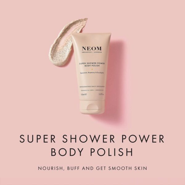 Neom Wellbeing London Scent To Boost Your Energy - Super Shower Power Body Polish 150ml — изображение 6