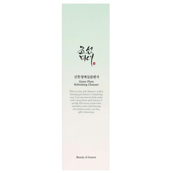 Beauty Of Joseon Cleansers Green Plum Refreshing Cleanser 100ml — изображение 2