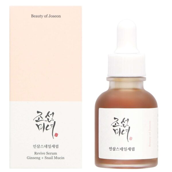 Beauty Of Joseon Serums Revive Serum with Ginseng Root & Snail Mucin 30ml — изображение 3