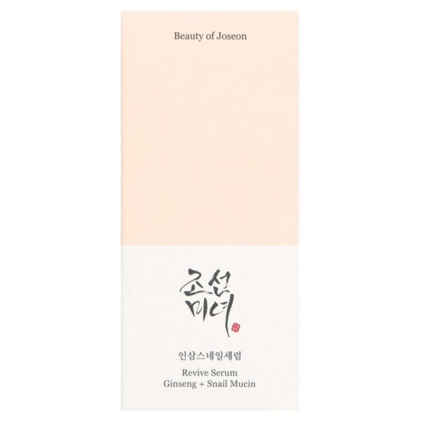 Beauty Of Joseon Serums Revive Serum with Ginseng Root & Snail Mucin 30ml — изображение 2