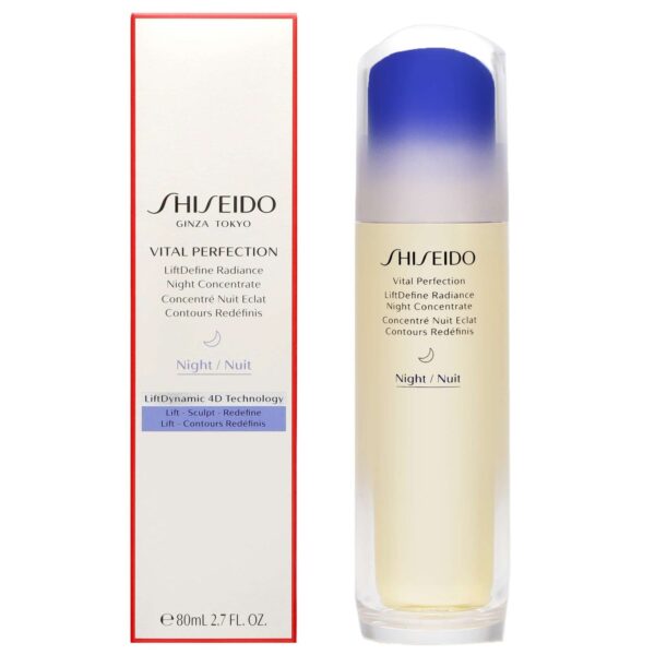 Shiseido Vital Perfection LiftDefine Radiance Night Concentrate 80ml — изображение 3