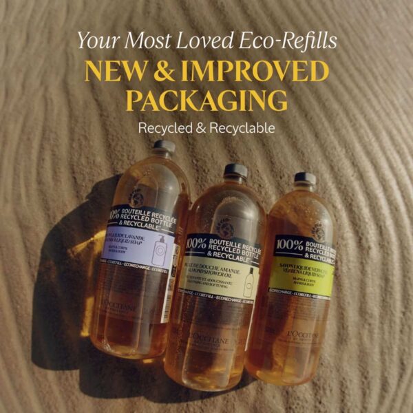L'OCCITANE Almond Eco Refill Shower Oil 500ml — изображение 5