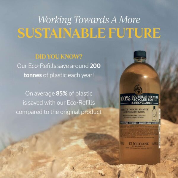 L'OCCITANE Almond Eco Refill Shower Oil 500ml — изображение 4