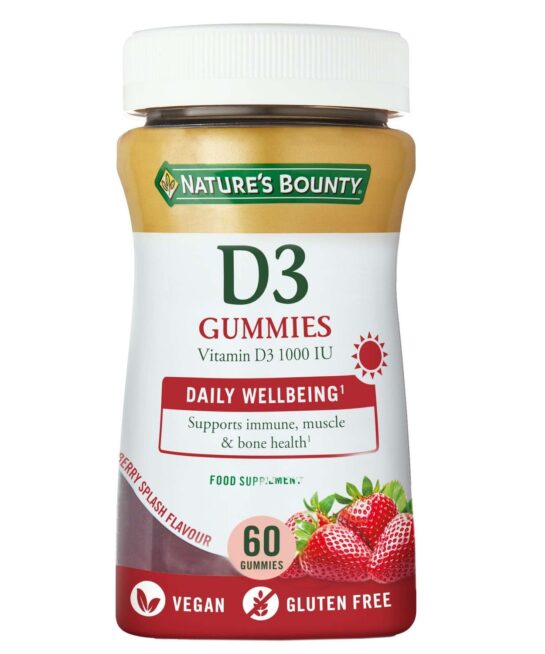Nature's Bounty Vitamin D3 Gummies x 60