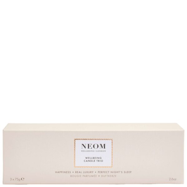 Neom Wellbeing London Wellbeing Wishes Candle Trio Gift Set — изображение 3