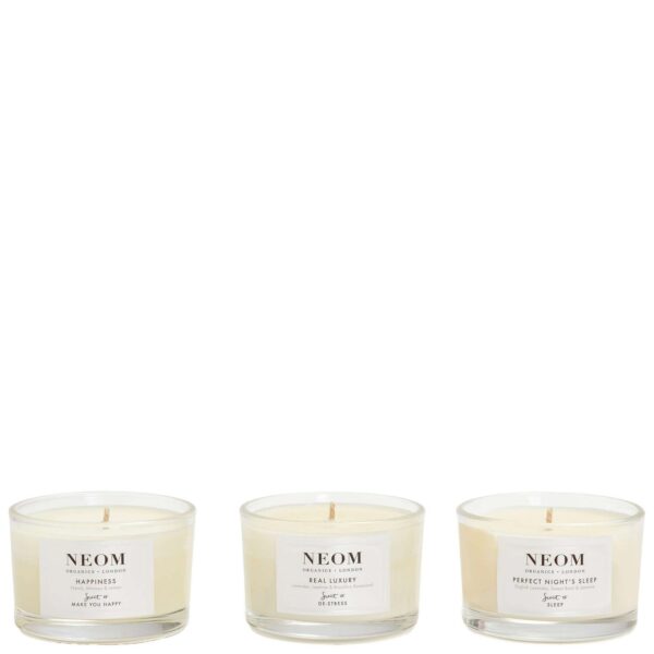Neom Wellbeing London Wellbeing Wishes Candle Trio Gift Set — изображение 2