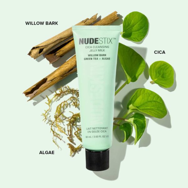 NUDESTIX Nudeskin Cica Cleansing Jelly Milk 60ml — изображение 5