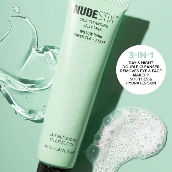 NUDESTIX Nudeskin Cica Cleansing Jelly Milk 60ml — изображение 3