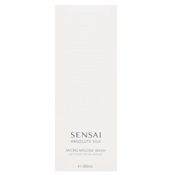 SENSAI Absolute Silk Micro Mousse Wash 180ml — изображение 2