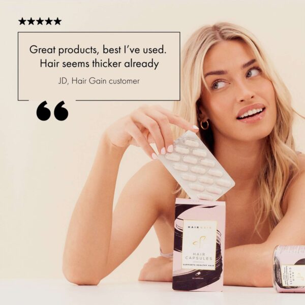Hair Gain Hair Capsules 1 Month Supply x 60 Capsules — изображение 11