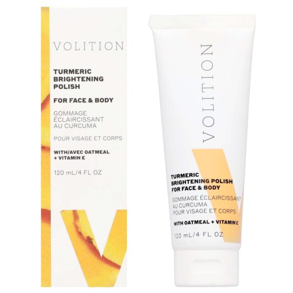 Volition Exfoliators Turmeric Brightening Polish For Face & Body 120ml — изображение 3