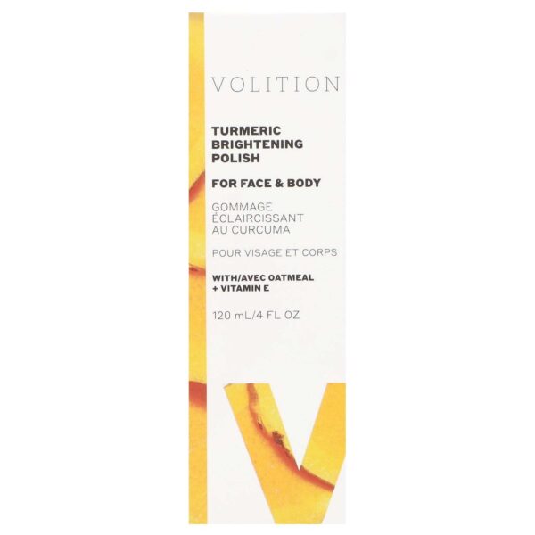 Volition Exfoliators Turmeric Brightening Polish For Face & Body 120ml — изображение 2