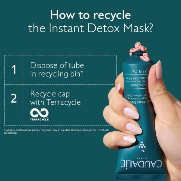 Caudalie Face Instant Detox Mask 75ml — изображение 8