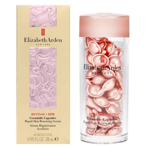 Elizabeth Arden Retinol + HPR Ceramide Capsules Rapid Skin-Renewing Serum 60 Capsules — изображение 3