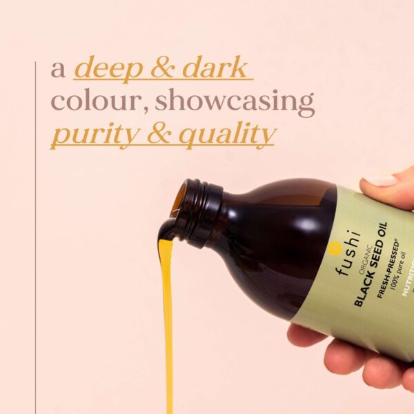 Fushi Organic Health Oils Organic Black Seed Oil 100ml — изображение 6