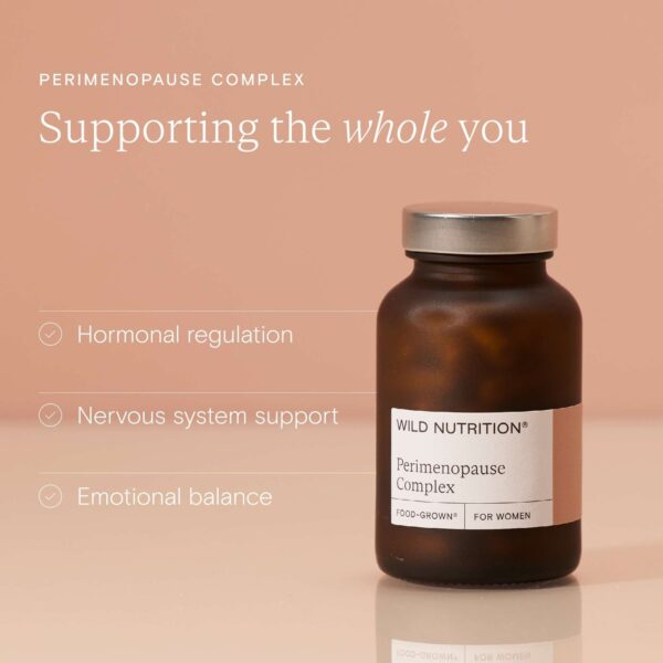 Wild Nutrition Supplements Food-Grown® Perimenopause Complex Capsules x 60 — изображение 5