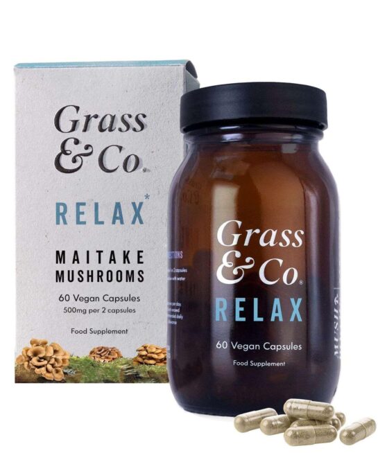 Grass & Co Relax Maitake Mushrooms x 60 Capsules