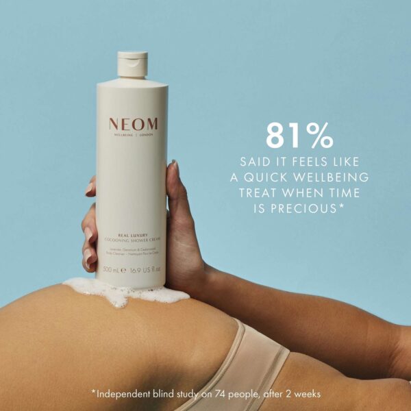 Neom Wellbeing London Scent To De-Stress Real Luxury Cocooning Shower Cream 500ml — изображение 2