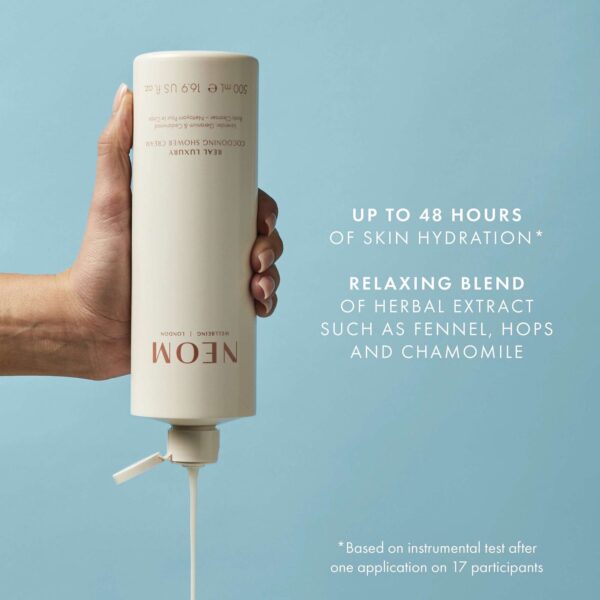 Neom Wellbeing London Scent To De-Stress Real Luxury Cocooning Shower Cream 500ml — изображение 5