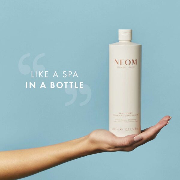 Neom Wellbeing London Scent To De-Stress Real Luxury Cocooning Shower Cream 500ml — изображение 4