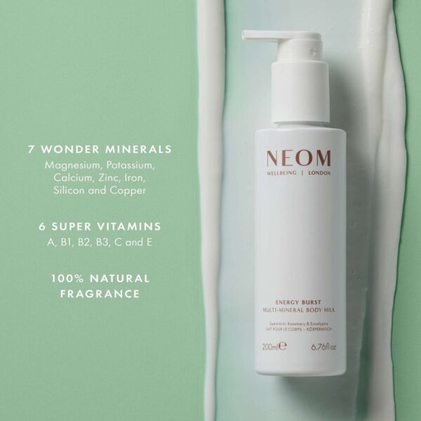 Neom Wellbeing London Scent To Boost Your Energy Energy Burst Multi-Mineral Body Milk 200ml — изображение 4